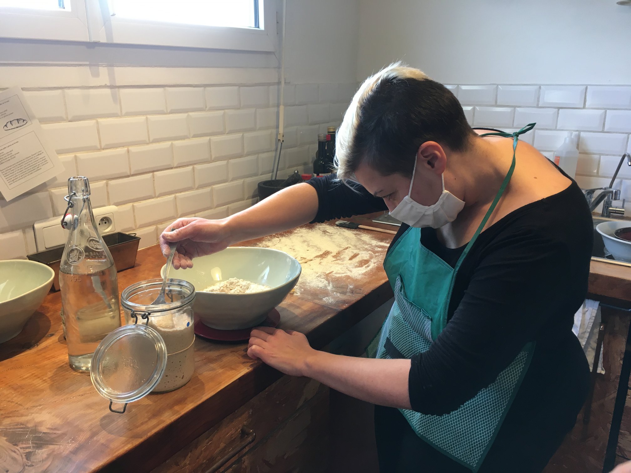 Ateliers fabrication de pain au levain