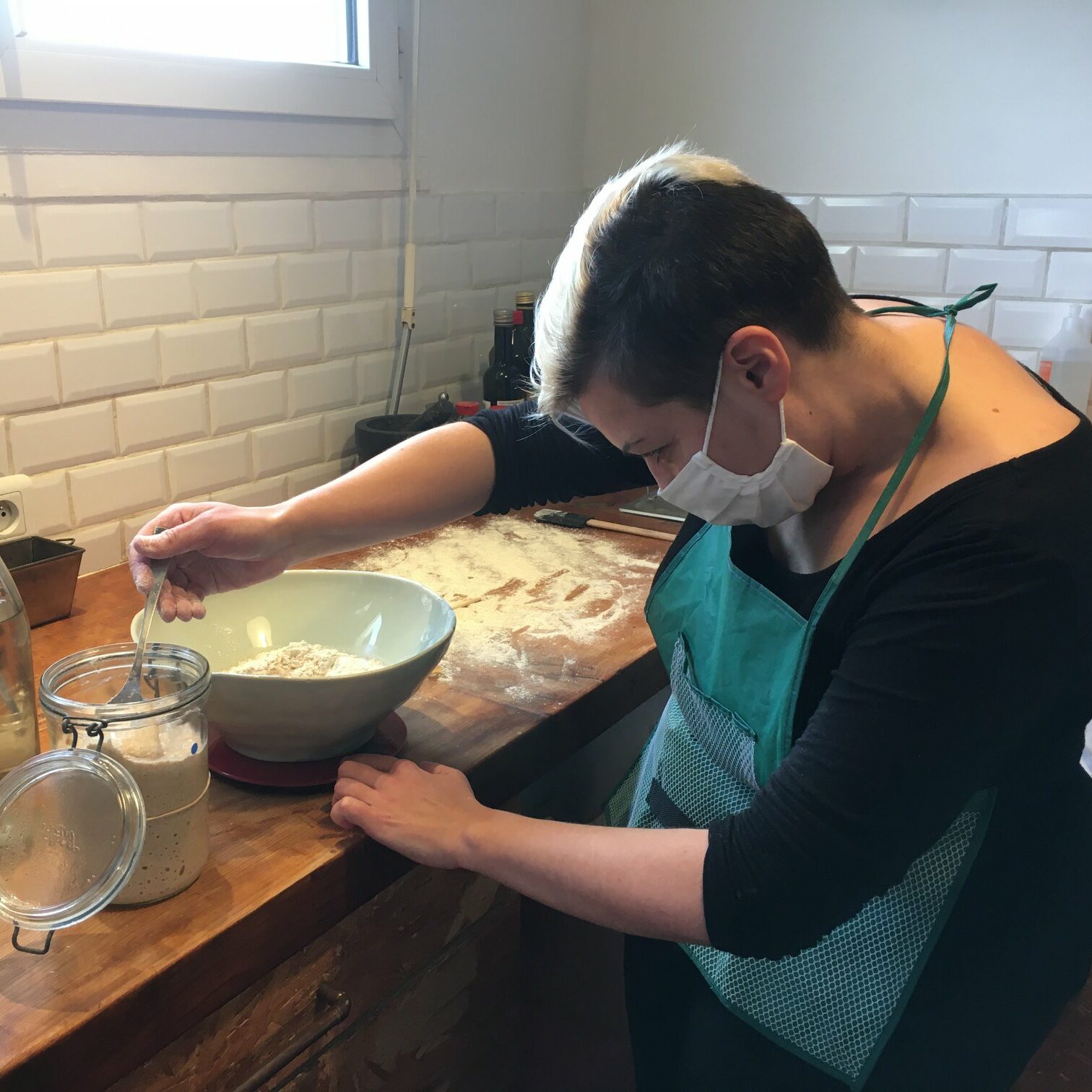 Ateliers fabrication de pain au levain