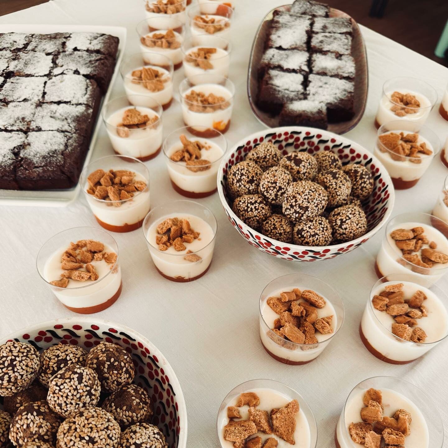 Service traiteur végétarien: buffet de printemps